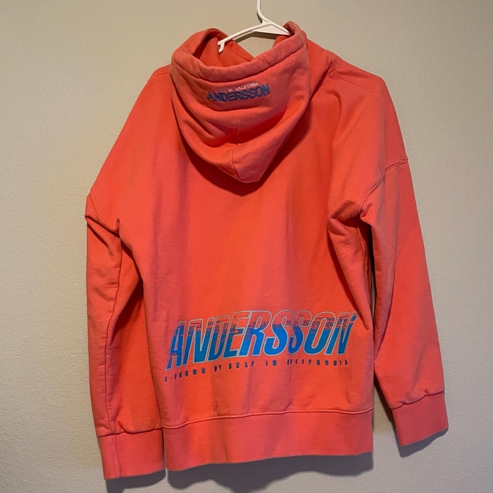 Andersson Bell Coral Unisex Unusual Palette Hoodie